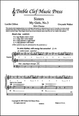Sisters SSA choral sheet music cover